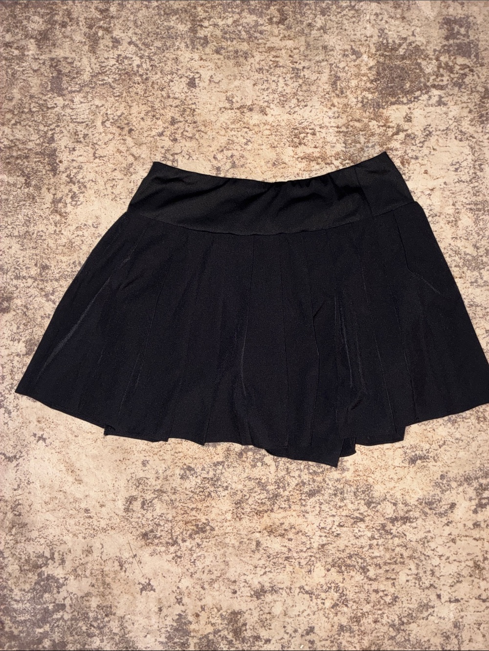 Tommy Bahama Black Pleated Mini Skirt